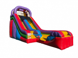 Wacky 18' Wet slide